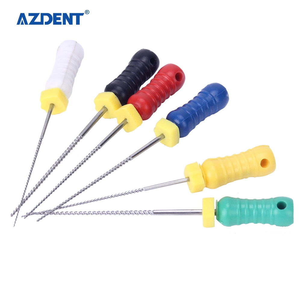 Easy Use Azdent Dental Niti Endodontic Root Canal Files 25mm #15-40 with CE